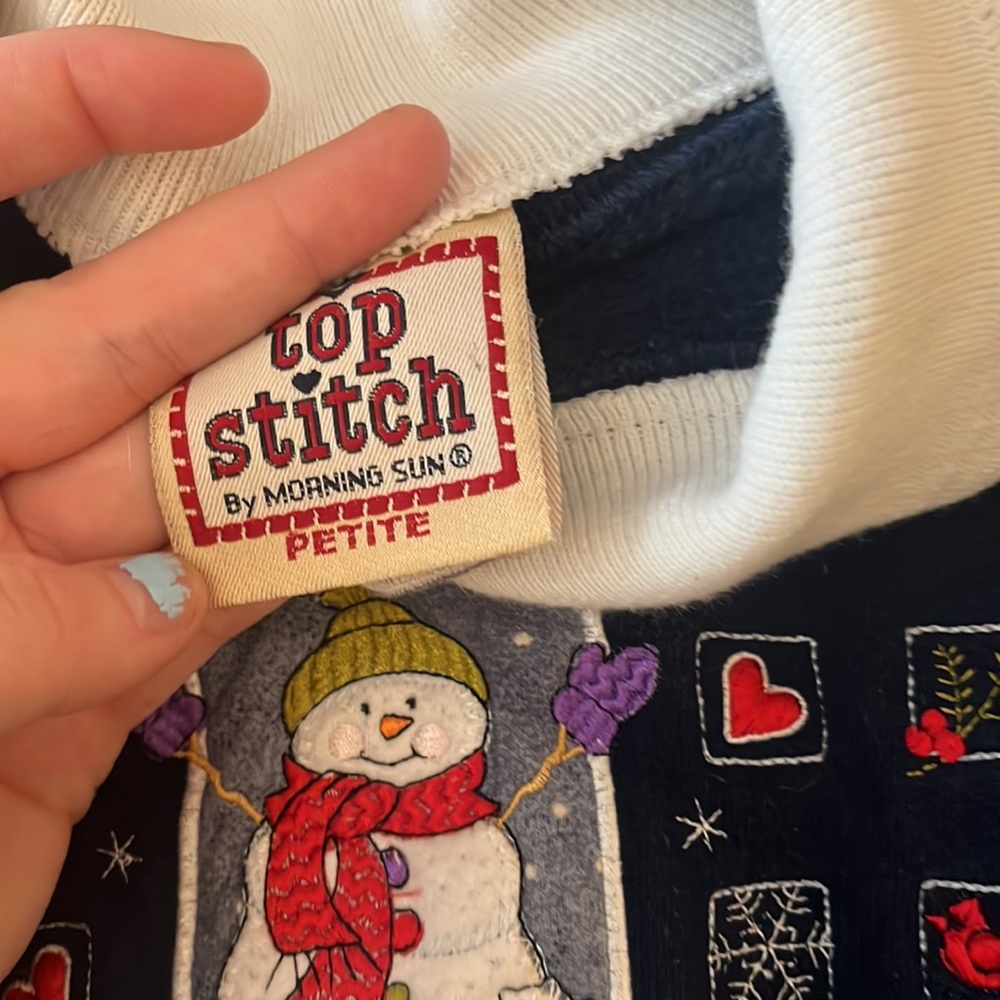 Vintage christmas sweater - Picture 2 of 2